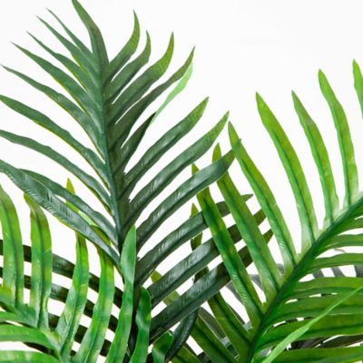 Image showing  4 ft. UV Resistant Artificial Double Robellini Palm Tree (Indoor/Outdoor)