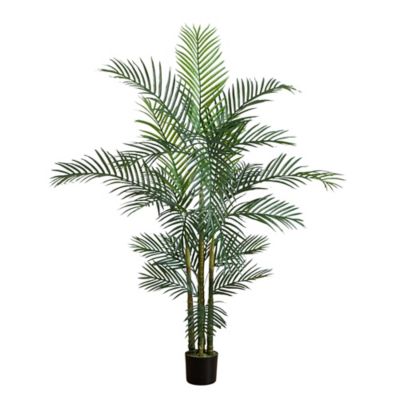 Nearly Natural 6 ft. UV Resistant Artificial Areca Palm Tree (Indoor/Outdoor)