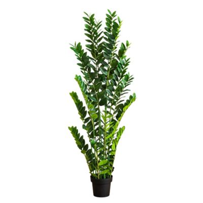Nearly Natural 5 ft. Artificial Zamioculcas Plant
