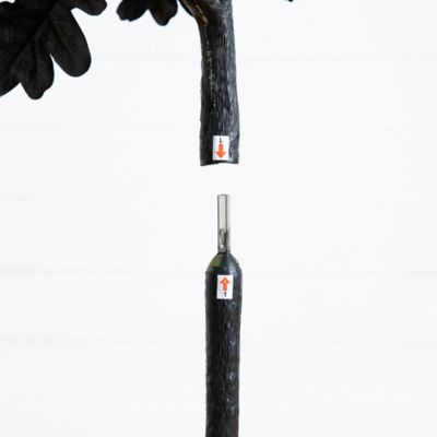 Image showing  5 ft. Artificial Halloween Black Oak Tree