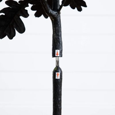 Image showing  5 ft. Artificial Halloween Black Oak Tree