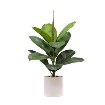 Nearly Natural 20 in. Artificial Fiddle Leaf Fig Plant