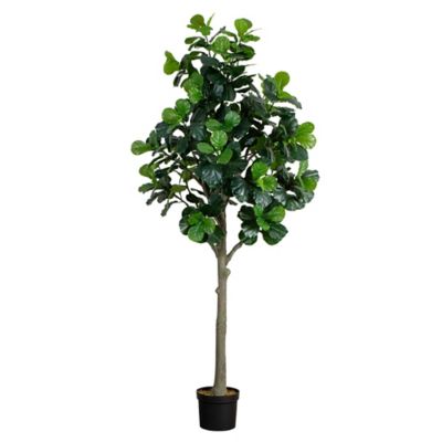 Nearly Natural 12ft. Artificial Fiddle Leaf Tree
