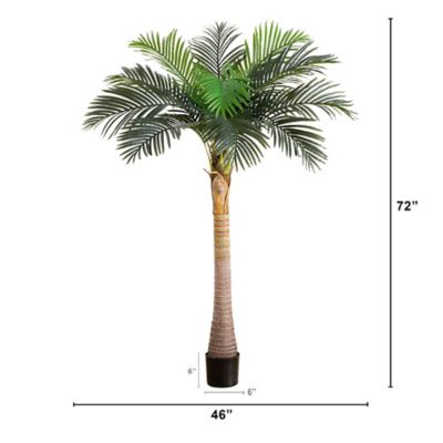 Image showing  6 ft. Artificial Coconut Palm Tree