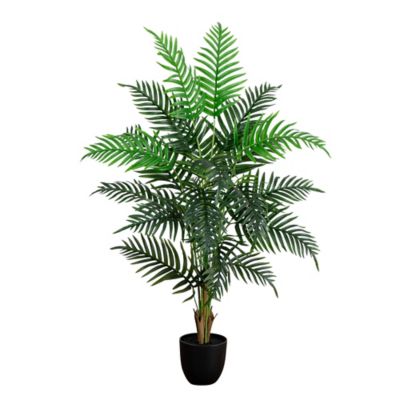 Nearly Natural 4 ft. Artificial Areca Palm Tree