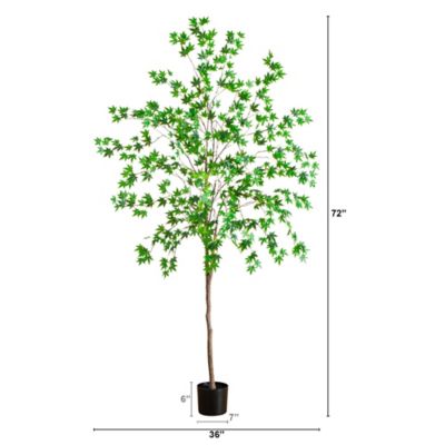 Image showing  6ft. Artificial Maple Tree