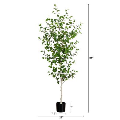 Image showing  7 ft. Artificial Birch Tree
