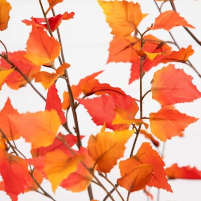 Image showing  4 ft. Autumn Birch Artificial Fall Tree