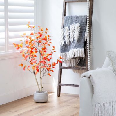 Image showing  4 ft. Autumn Birch Artificial Fall Tree