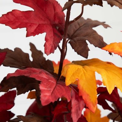 Image showing  52 in. Autumn Smoky Maple Artificial Fall Tree