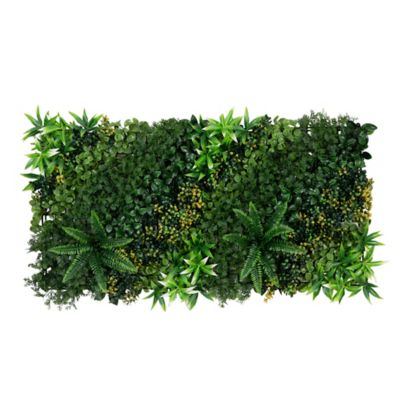 Nearly Natural 20 in. x 40 in. UV Resistant Hawaiian Islands Artificial Living Wall Panel (Indoor/Outdoor)