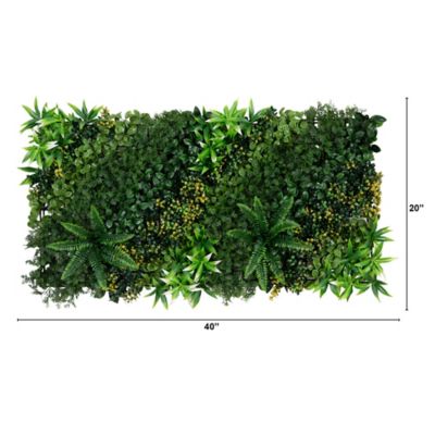 Image showing  20 in. x 40 in. UV Resistant Hawaiian Islands Artificial Living Wall Panel (Indoor/Outdoor)