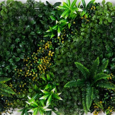 Image showing  20 in. x 40 in. UV Resistant Hawaiian Islands Artificial Living Wall Panel (Indoor/Outdoor)