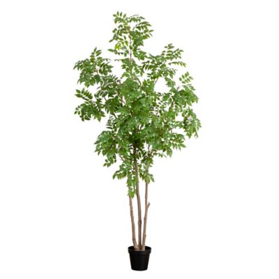 Nearly Natural 8 ft. Artificial Sumac Tree
