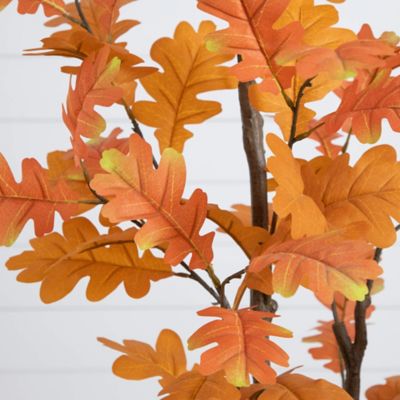 Image showing  4 ft. Artificial Autumn Oak Tree