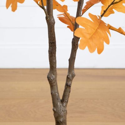 Image showing  4 ft. Artificial Autumn Oak Tree