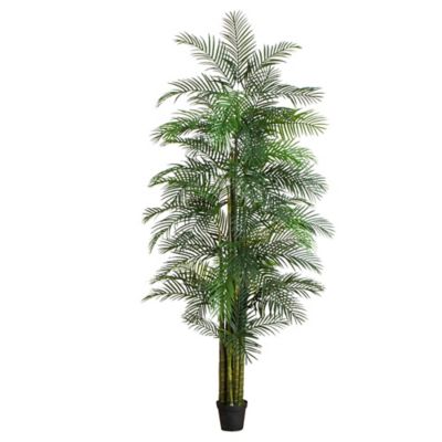 Nearly Natural 11 ft. UV Resistant Artificial Areca Palm Tree (Indoor/Outdoor)