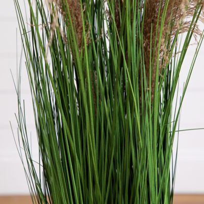 Image showing  4 ft. Artificial Pampas Grass
