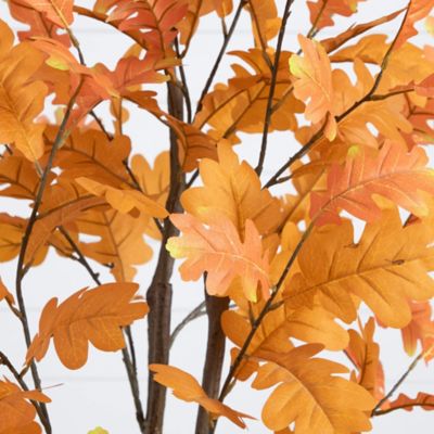 Image showing  5 ft. Artificial Autumn Oak Tree