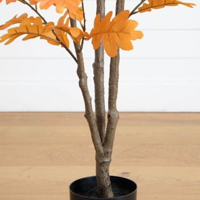 Image showing  5 ft. Artificial Autumn Oak Tree
