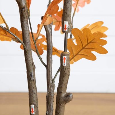Image showing  5 ft. Artificial Autumn Oak Tree