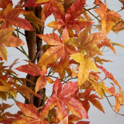 Image showing  7 ft. Autumn Deluxe Maple Artificial Fall Tree