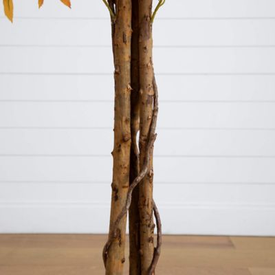Image showing  7 ft. Autumn Deluxe Maple Artificial Fall Tree