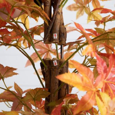 Image showing  7 ft. Autumn Deluxe Maple Artificial Fall Tree