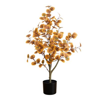 Nearly Natural 3 ft. Autumn Eucalyptus Artificial Tree
