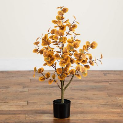 Image showing  3 ft. Autumn Eucalyptus Artificial Tree