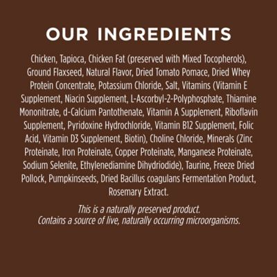 Image showing 6 th Instinct Ultimate Protein Grain Free Cage Free Chicken Recipe Natural Dry Cat Food , 10 lb. Bag