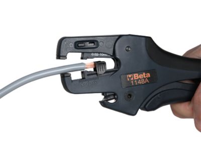 Image showing  Wire Stripping Pliers, Self-Adjusting, with Cutting Device