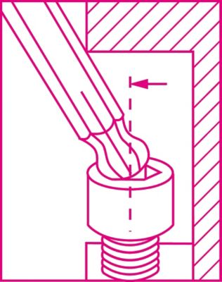 Image showing  Set of 9, Ball End Hex Key Allen Wrenches with Holder, SAE
