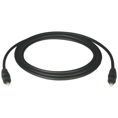 Image showing  TOSLINK Digital Optical SPDIF Audio Cable, Black (6 ft.)