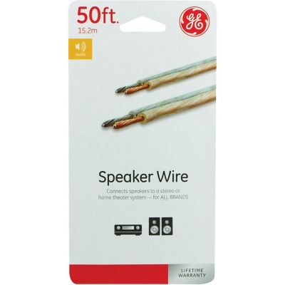 Image showing  Home Audio Series 16-Gauge Speaker Wire, 50 ft.