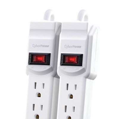Image showing  6-Outlet Power Strip, 2 pk