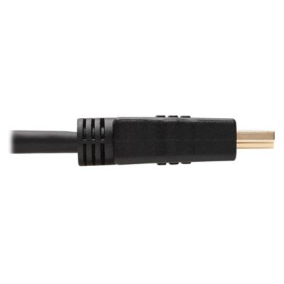 Image showing  1080p HDMI Male to DVI-D Male Video Adapter Cable, 6 ft., Black, P566-006