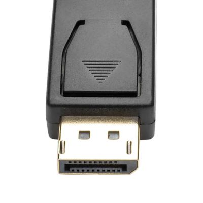 Image showing  4K at 30 Hz DisplayPort 1.2 Male with Latch to HDMI Male Adapter Cable, 6 ft., Black, P582-006-V2