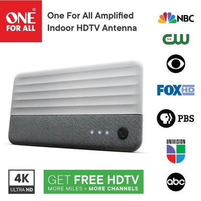 Image showing  14450 Suburbs Line Amplified Indoor TV Antenna
