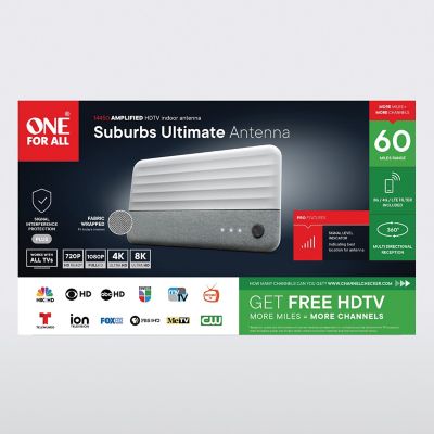 Image showing  14450 Suburbs Line Amplified Indoor TV Antenna