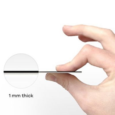 Image showing 6 th One For All Ultra-Thin Indoor Digital TV Antenna with up to 30-Mile Reception Range, 15520