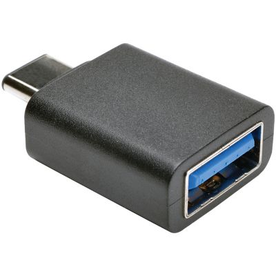 Image showing 1 th Tripp Lite USB-C Male to USB-A Female USB 3.1 Gen 1 Adapter, U428-000-F