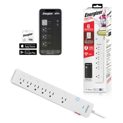 Image showing  Smart Wi-Fi 6-Outlet Surge Protector, 6-ft. Cord Length