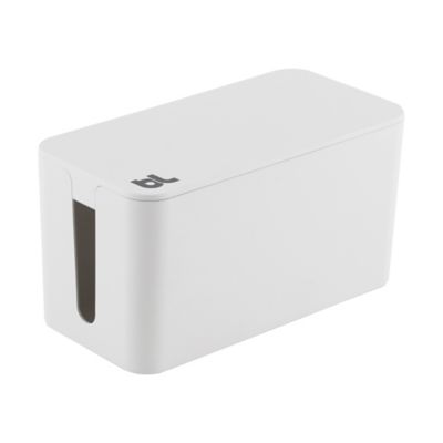Bluelounge CableBox Mini Cable Organizer, White