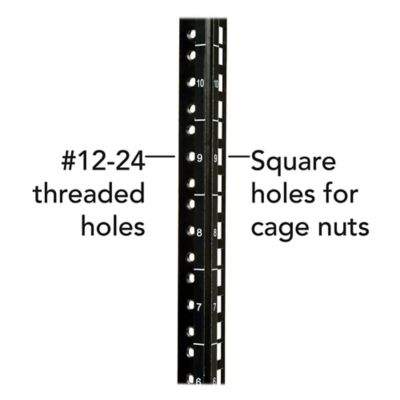 Image showing  SmartRack 6U Low-Profile Switch-Depth Wall-Mount Mini Rack Enclosure Cabinet with Clear Acrylic Window, SRW6UG