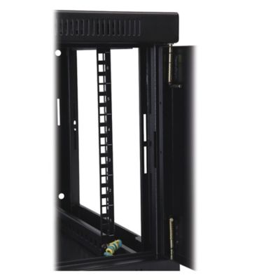 Image showing  SmartRack 6U Low-Profile Switch-Depth Wall-Mount Mini Rack Enclosure Cabinet with Clear Acrylic Window, SRW6UG
