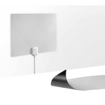 Image showing 5 th One For All Ultra-Thin Amplified Indoor Flat HDTV Antenna with up to 60-Mile Reception Range, 15584