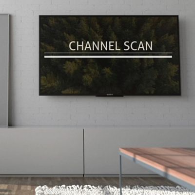 Image showing 7 th One For All Ultra-Thin Amplified Indoor Flat HDTV Antenna with up to 60-Mile Reception Range, 15584