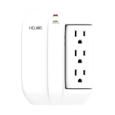Image showing  5-Outlet Wall Tap Surge Protector with 2 USB Charging Ports