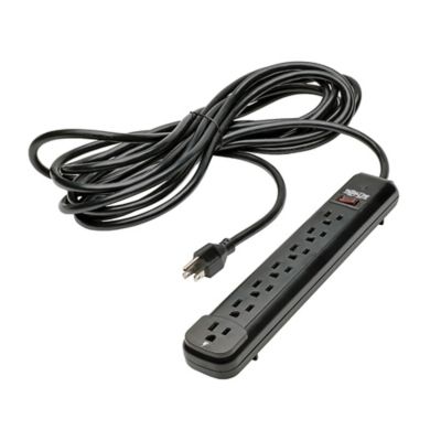 Image showing  Power It! Power Strip, 7 Outlets, 25-ft. Cord, Black, PS725B